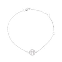 Bracciale Bolzoni in Oro bianco Diamante 0.11 Ct BR355-M-OBW - BR355-M-OBW